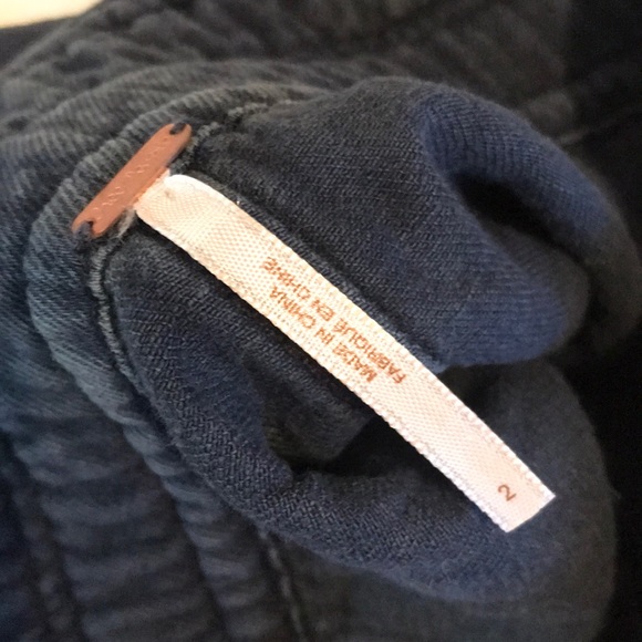 Free people black jean skirt - Picture 3 of 3